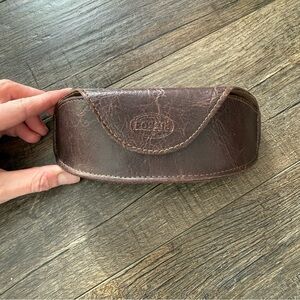Fossil Leather Glasses Case